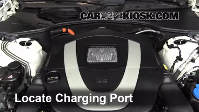 2010 Mercedes-Benz S400 Hybrid 3.5L V6 Aire Acondicionado Agregar Freón